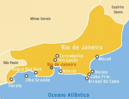 Risultati immagini per PARATY-RIO DE JANEIRO CARTINA GEOGRAFICA